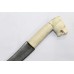 Dagger Knife damascus steel blade camel bone tiger face Handle P 381